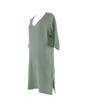 TUNIQUE S/M CELADON VOILE...