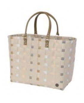 CABAS SUMMER DOTS PALE GREY