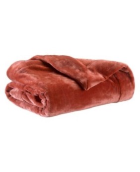 PLAID DOUCEUR SIENNE150/200