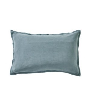 TAIE OREILLER COSY BRUME 50X75