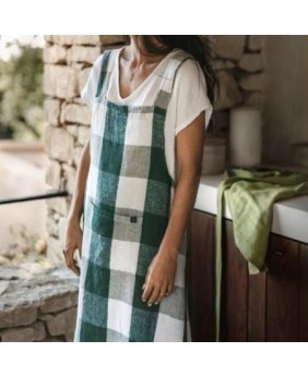 TABLIER JAPONAIS PALMA CÉLADON